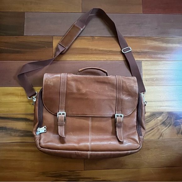 Wilsons Leather Other - Wilson’s Leather Laptop Computer Messenger Bag Briefcase